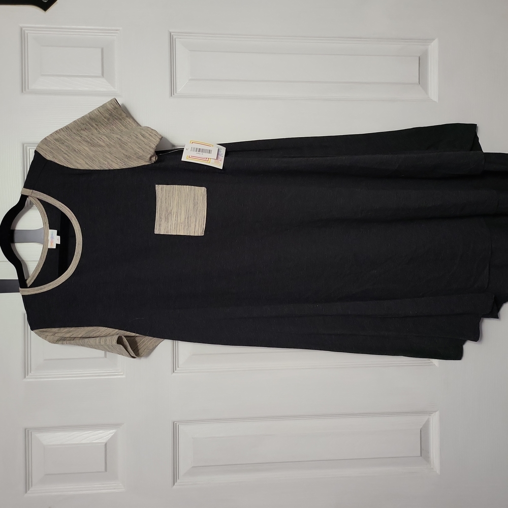 🔥3/$20🔥Gray Heathered Striped Carly Dress
